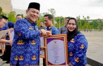 Bengkalis Raih Dua Penghargaan Nasional di HKN 2025, Satu-Satunya Daerah di Riau yang Catat Prestasi Ganda