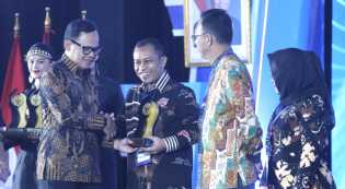 Pemda Berprestasi, Bengkalis Juara III Kategori Creative Financing