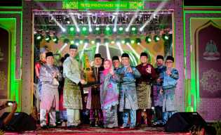 Kafilah Bengkalis Juara Umum I MTQ ke-43 Riau