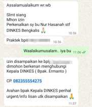 Waspada Penipuan! Oknum Catut Nama Kadis