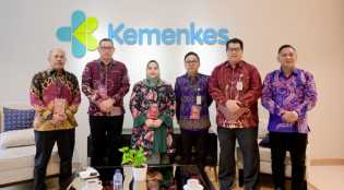Bupati Bengkalis Hadiri Penandatanganan Keputusan Bersama Penyelenggaraan Perizinan Tenaga Medis dan Nakes