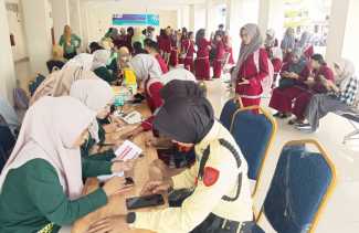 Target 4.500, Civitas Polbeng Serbu Cek Kesehatan Gratis