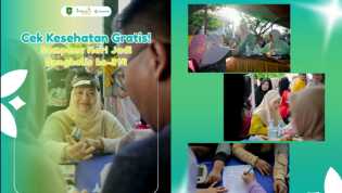 Warga Antusias Ikuti Cek Kesehatan Gratis Sempena Hari Jadi Bengkalis, Bupati Ajak Budayakan Hidup Sehat