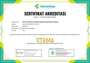 Labkesmas Bengkalis Raih Akreditasi Utama